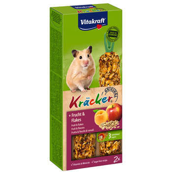 Kracker fruits hamsters x2