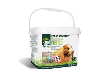 Repas complet BIO cochon d'inde 7kg en seau