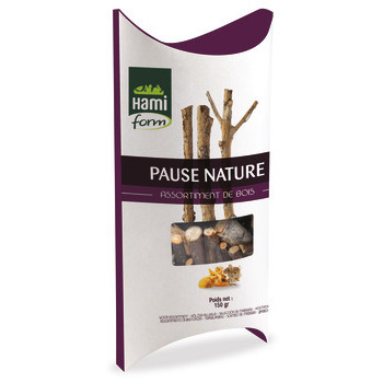 Pause Nature Assortiment de Bois pour Rongeur - 15