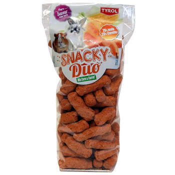 Friandises snacky carottes et corn, pour rongeur T