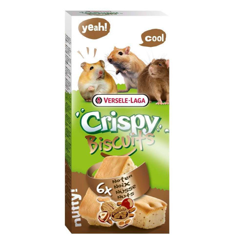 Crispy Biscuits Noix x6 Petits Mammifères 70g