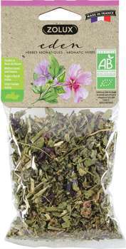 Friandise petit rongeur : mauve bio, 25g