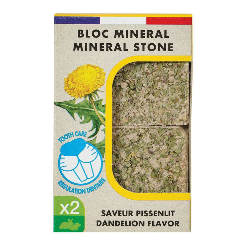 Bloc minéral Eden Saveur Pissenlit x2 200gr