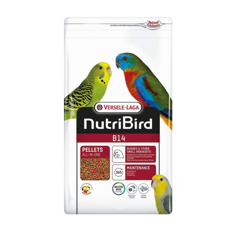 Aliment NutriBird B14 3kg Perruches ondulées & pet