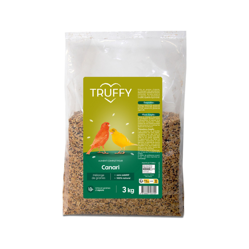 Mélange de graines pour canaris 3 kg