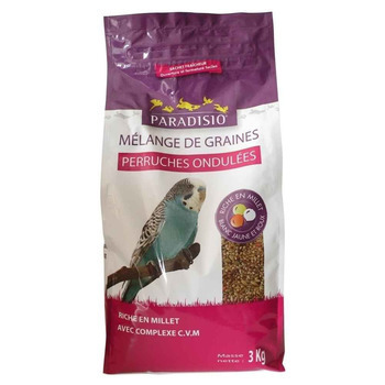 Mélange de graines pour perruches ondulées - 3 kg