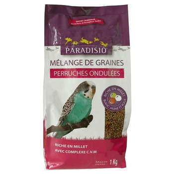 Mélange de graines pour perruches ondulées - 1 kg