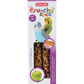 Friandise Crunchy Stick millet pomme pour perruche