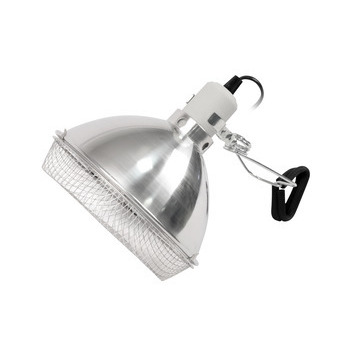 Support lampe dôme avec grille de protection 150W