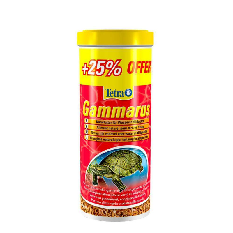 Aliment naturel pour tortues d'eau Gammarus