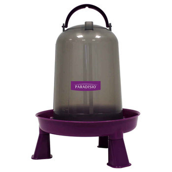 Abreuvoir pour volaille, 5L : violet/gris