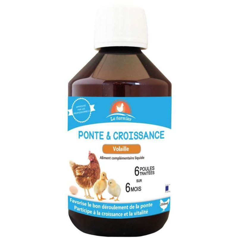 Aliment complémentaire ponte et croissance 250 ml