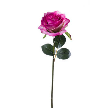 Tige Rose artificielle, H. 45 cm