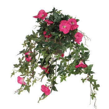 Chute de liseron artificielle rose foncé L. 50cm,
