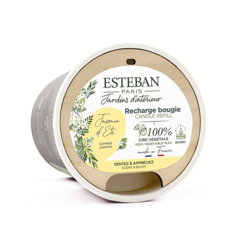 Recharge pour bougie parfumée 180 g Jasmin d'été