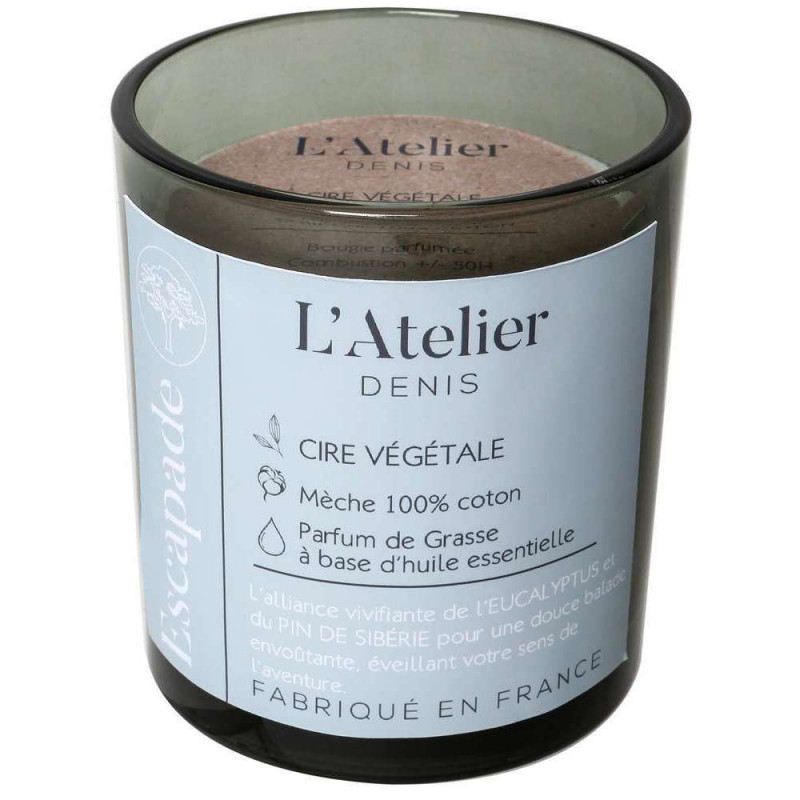 Bougie végétale parfumée Escapade - 300 gr