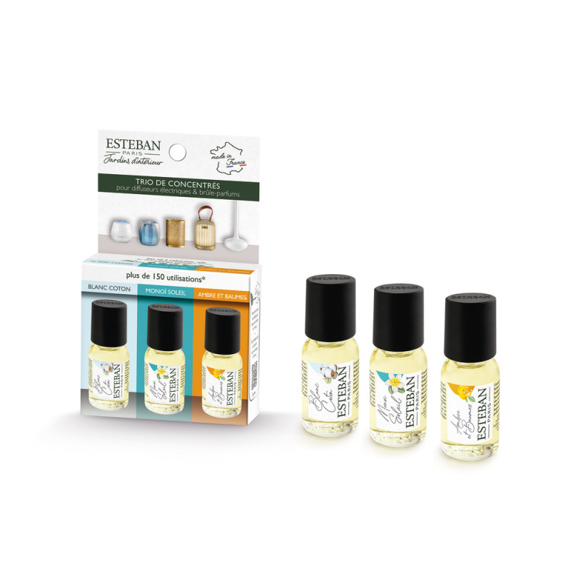Concentrés de parfum pour diffuseur électrique tro