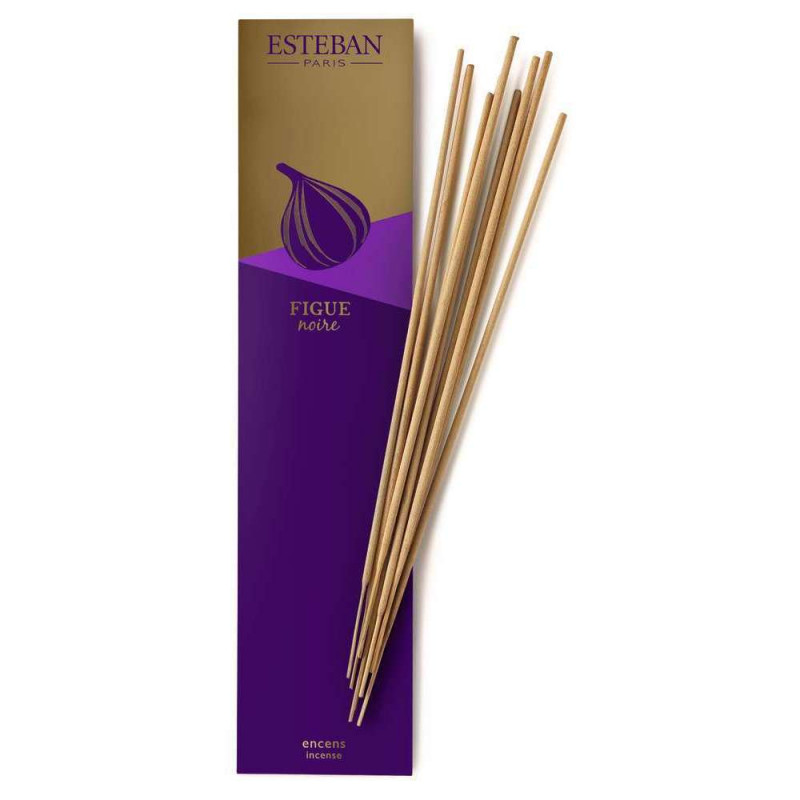Bâtonnets d'encens indien à la figue noire - x 20