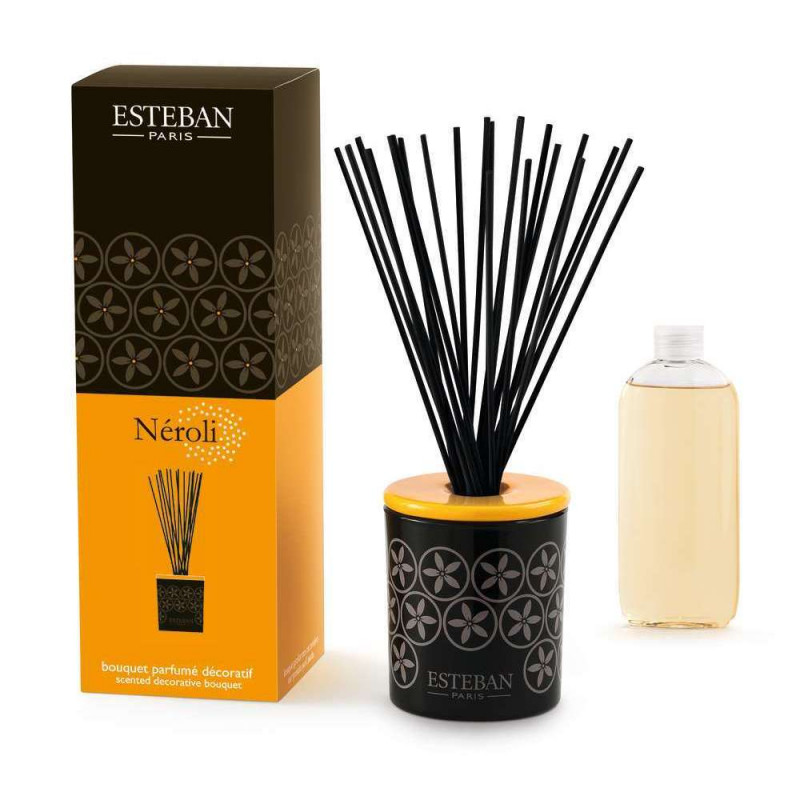 Bouquet parfumé avec recharge senteur Néroli - 100