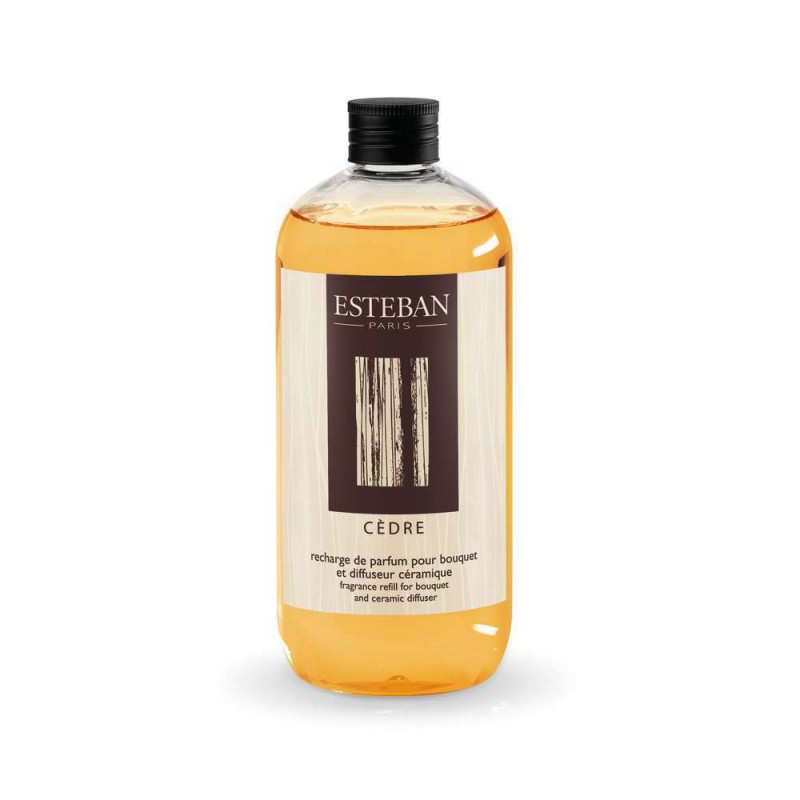 Recharge pour bouquet parfumé Cèdre  500 ml
