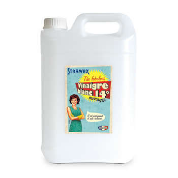 Vinaigre blanc naturel 14° 5L Fabulous