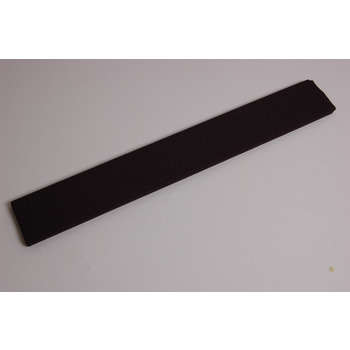 Papier crépon 75%, le rouleau 2,50x0,50m - Noir