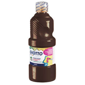 Gouache Terre de Sienne brûlée Giotto,flacon 500ml