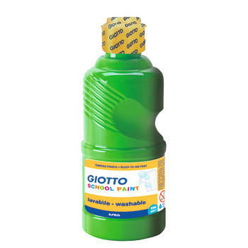 Gouache Giotto Schoolpaint, flacon 250ml - Vert