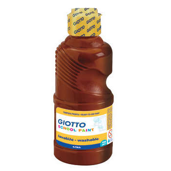 Gouache :flacon, 250mL, marron