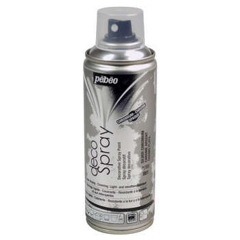 DecoSpray mat, 200ml : chrome argent