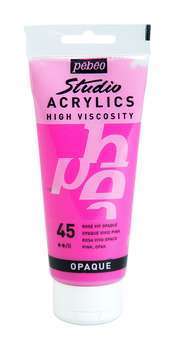 Studio Acrylics : 100ml rose vif