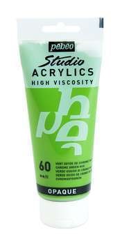 Studio Acrylics : 100ml vert oxyde chrome