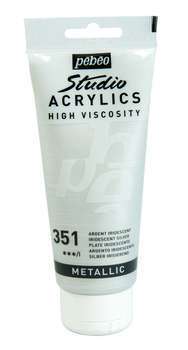 Studio Acrylics : 100ml argent