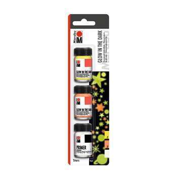 Peinture phosphorescente set stars 3x15mL