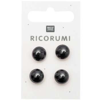 Boutons à queue brun noir