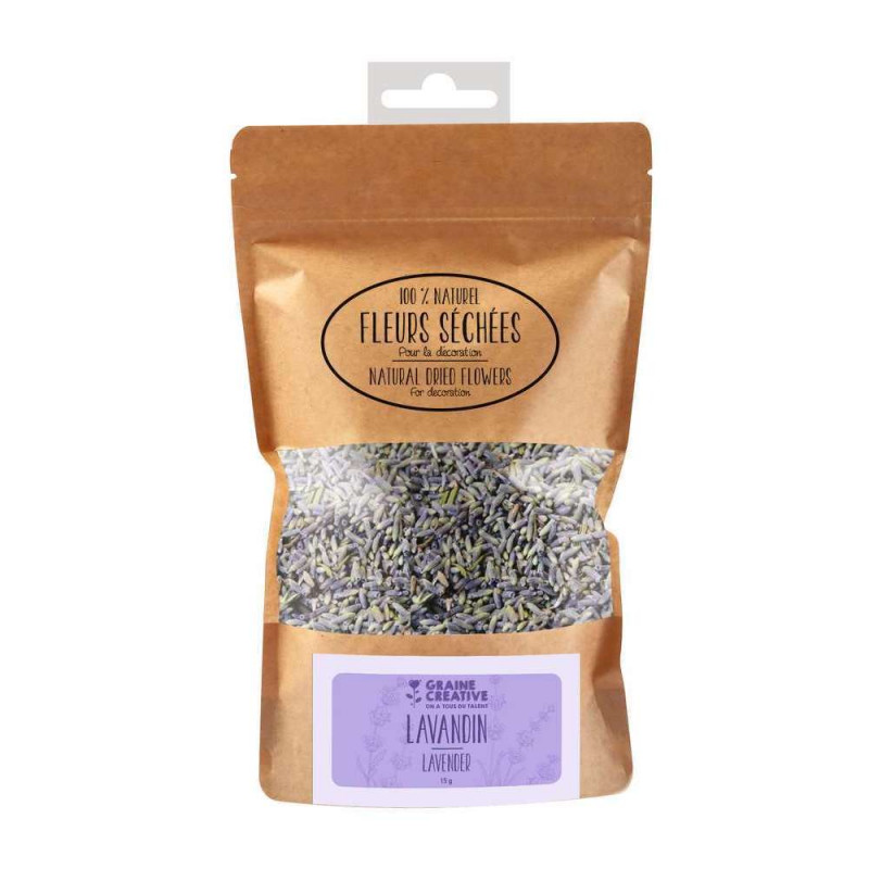 Fleurs sechées Déco lavandin - sachet 15g