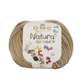 Pelote Natura fil 100 % coton multicolore coloris
