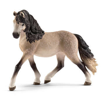 Figurine jument andalouse en plastique injecté  1
