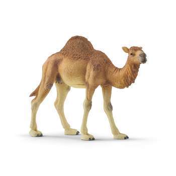Figurine dromadaire en plastique - 14x3,4x10 cm
