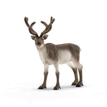 Figurine renne en plastique - 12,7x5,3x11,8 cm