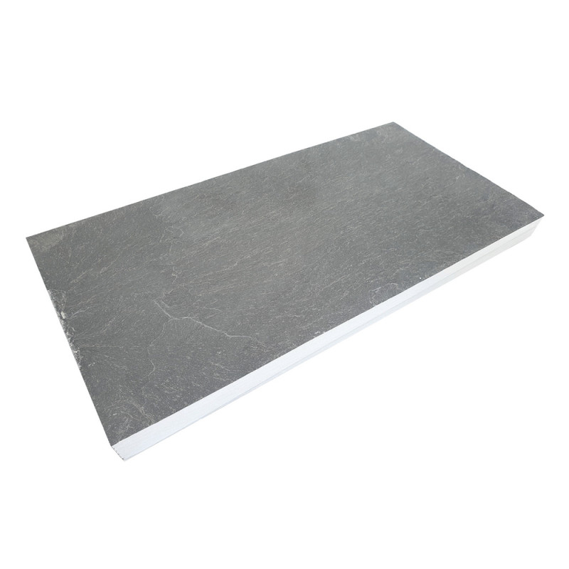 Traverse ardoise noire 50X25X3cm