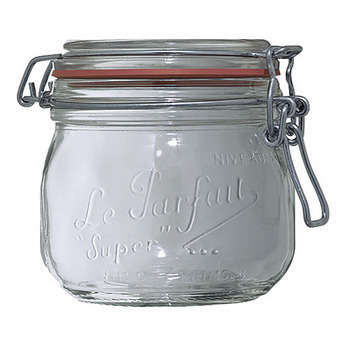 Lot de 6 bocaux - LPS 1/2 litres - D. 8,5 cm