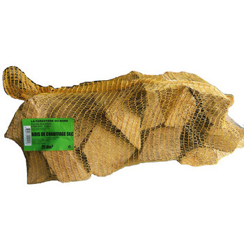 Bûches pour barbecue et chauffage, longueur 20 cm