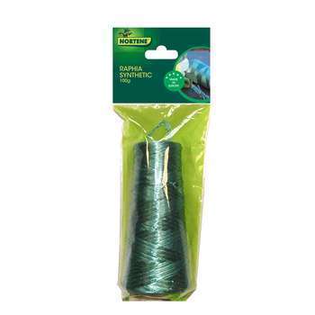Raphia synthétique vert 100 g