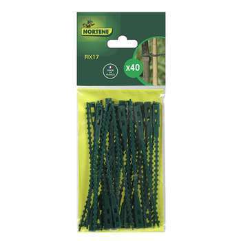 Liens plastique Vert 17 cm X 40