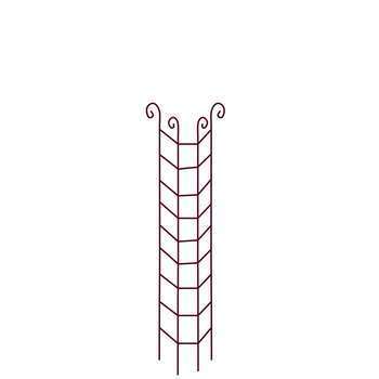Colonne grimpante, en acier H. 120 cm.