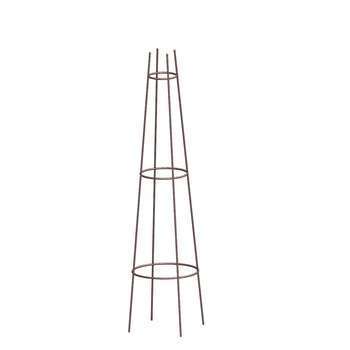 Tuteur pour plantes grimpantes, en acier H. 120 cm