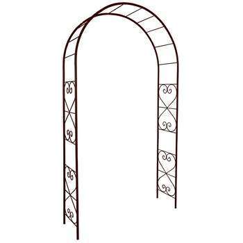 Arche double romantique , coloris fer vieilli, H.