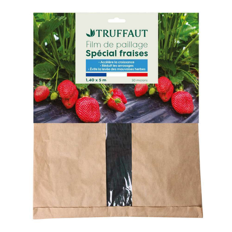 Film paillage micro perforé spécial fraises 30 mic