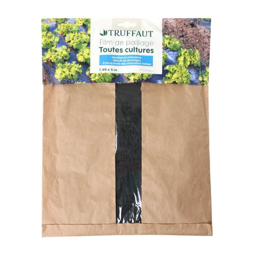 Film paillage toutes cultures 20 microns noir 1,40